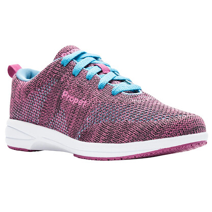 Propet Women's Washable Walker Evolution Sneaker Berry/Blue - WCS012MBYB